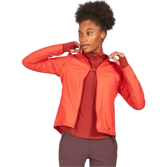 Janji Thermal Zephyr Runner Jacket In Cardinal Size M - Picture 1 of 8